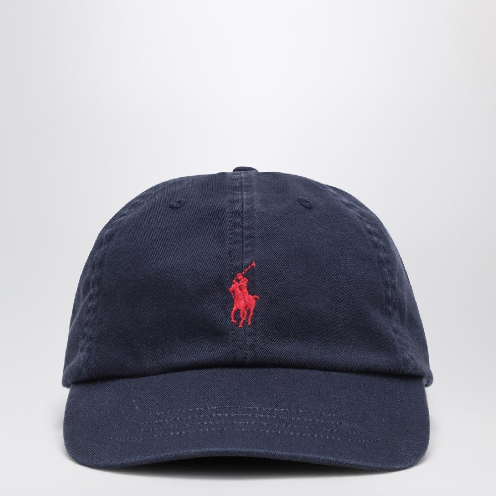 Polo Ralph Lauren Cappello da baseball blu navy con logo Fino al 60% di sconto