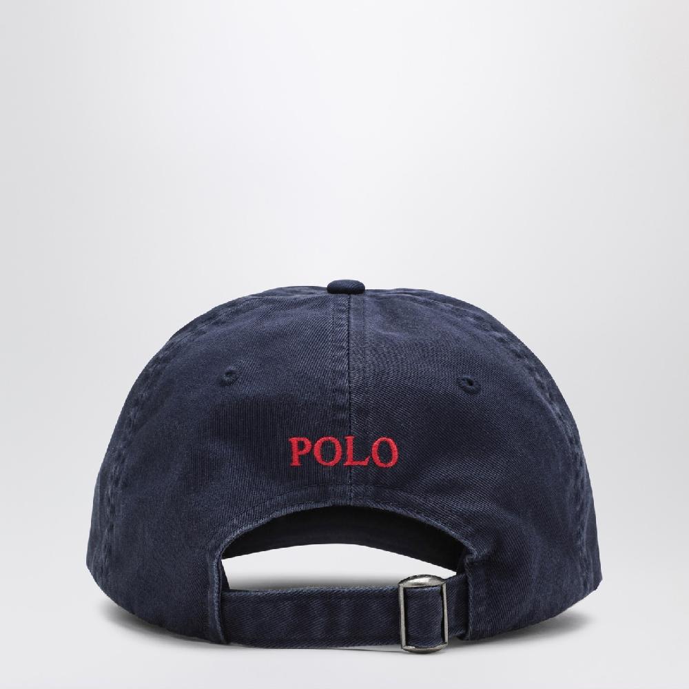 Polo Ralph Lauren Cappello da baseball blu navy con logo Fino al 60% di sconto