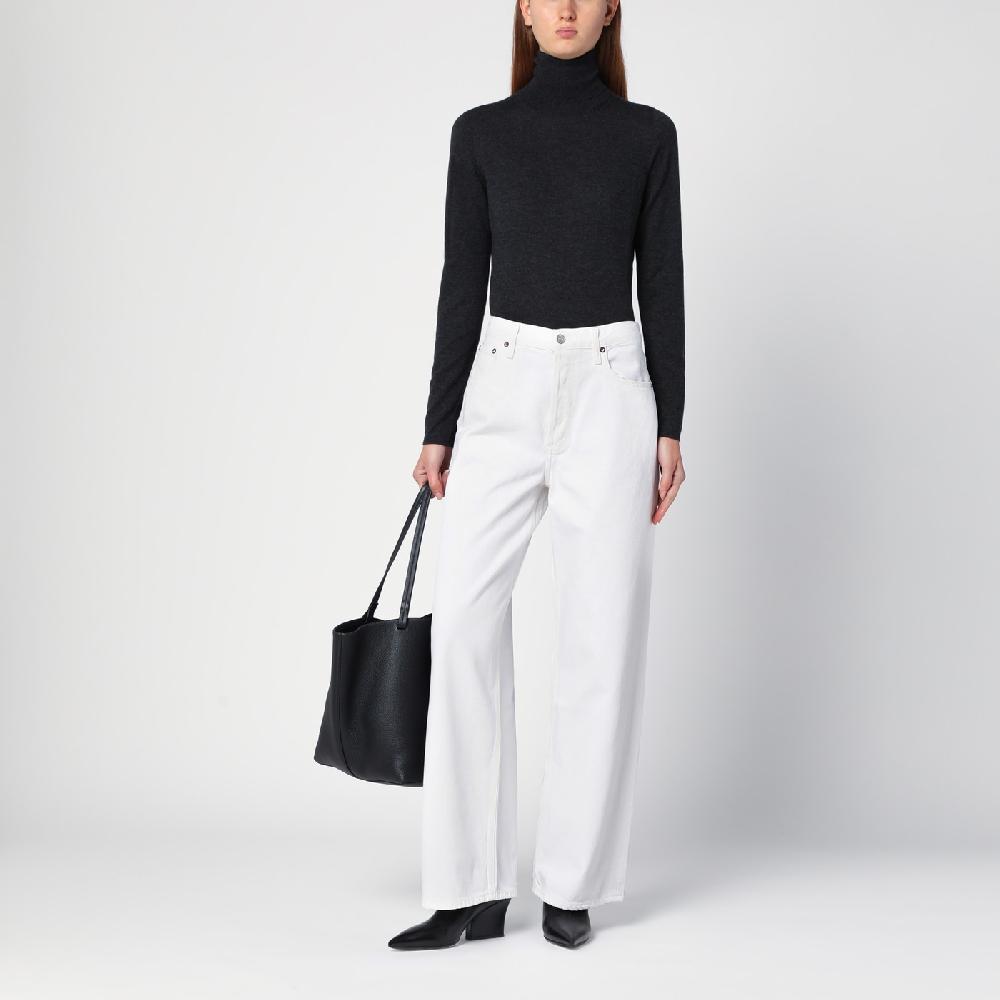 AGOLDE Jeans Low Slung Baggy 30.5 bianco Spedizione Gratuita