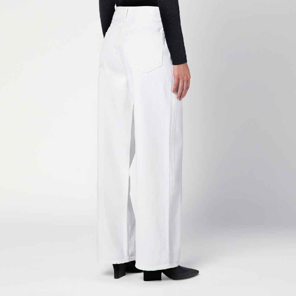 AGOLDE Jeans Low Slung Baggy 30.5 bianco Spedizione Gratuita