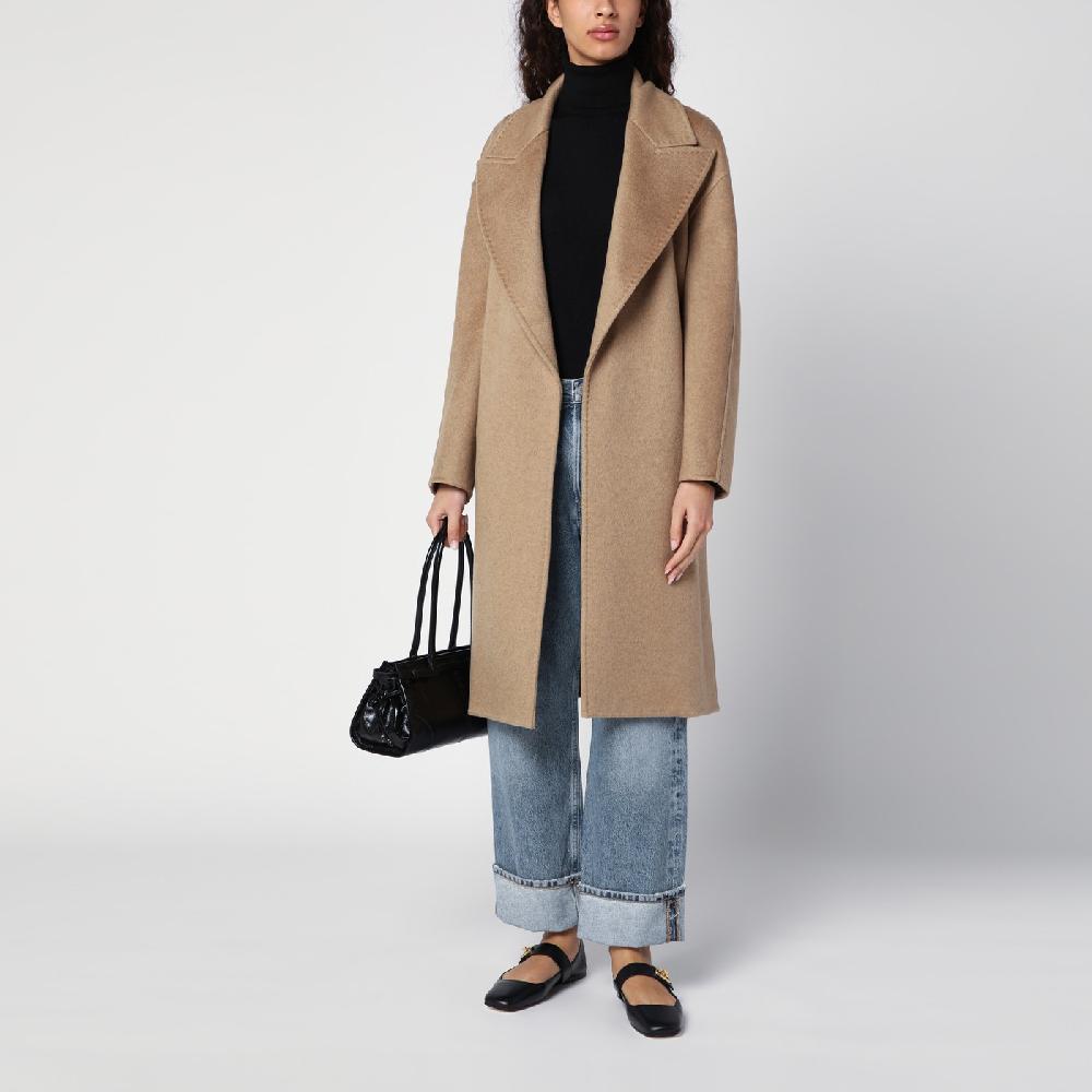 Max Mara Cappotto destrutturato beige in cachemire Consegna Veloce