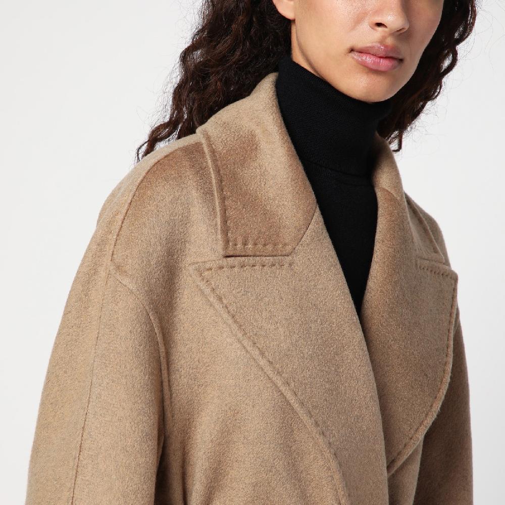 Max Mara Cappotto destrutturato beige in cachemire Consegna Veloce
