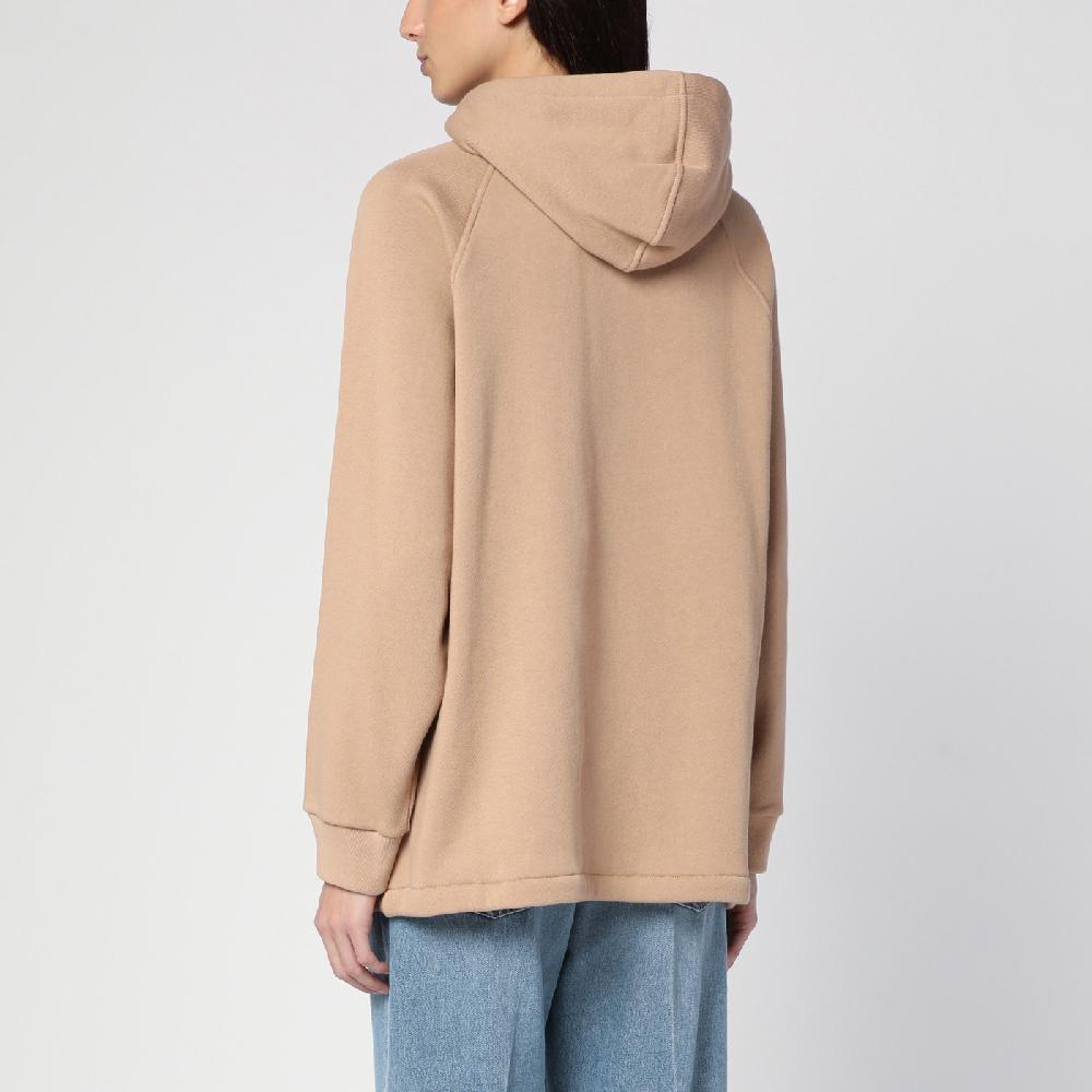 GUCCI Felpa beige con nastro Web Fino Al -60%