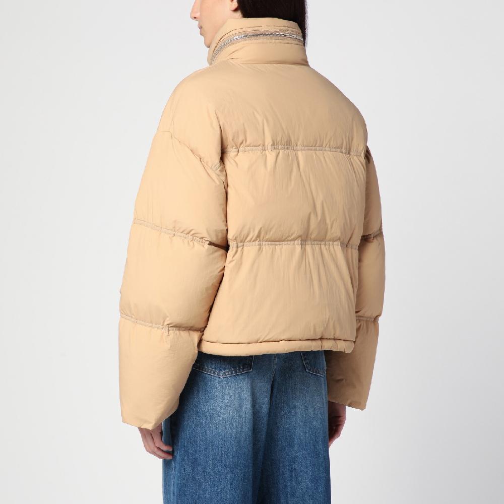 Ami Paris Piumino Ami de Coeur beige Convenienza