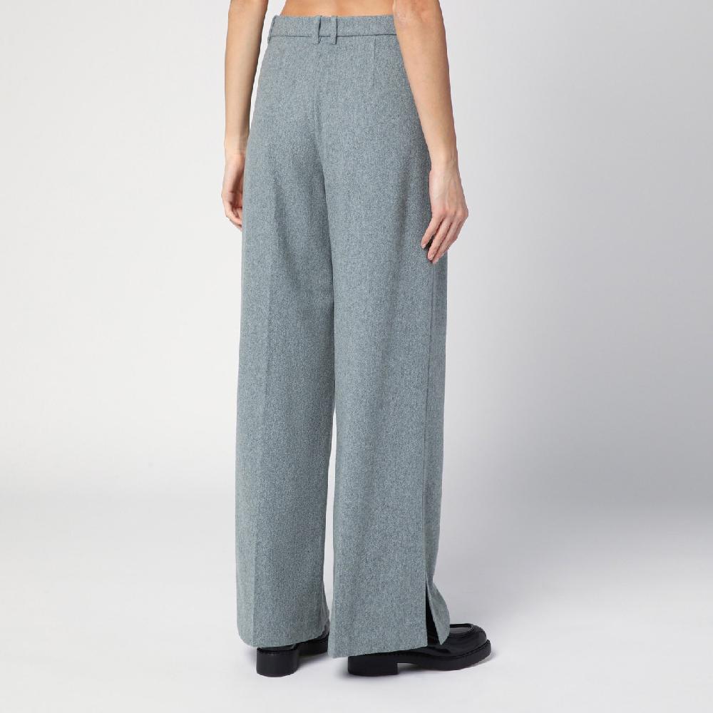 THE GARMENT Pantalone over Mille grigio Vendita Calda