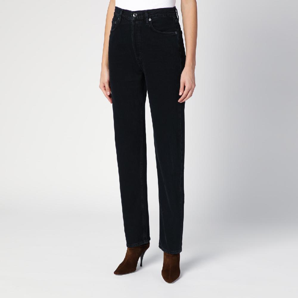 AGOLDE Jeans nero in denim rigenerato Spedizione gratuita