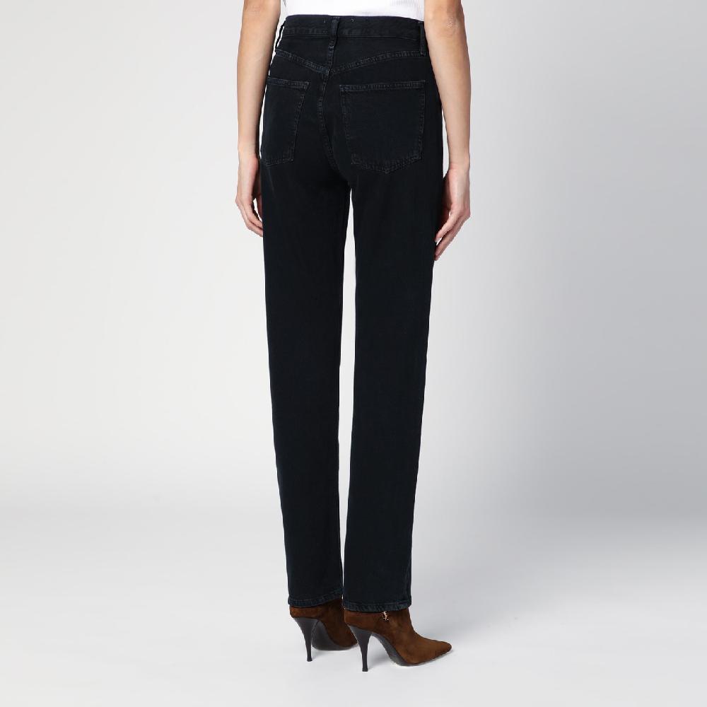 AGOLDE Jeans nero in denim rigenerato Spedizione gratuita