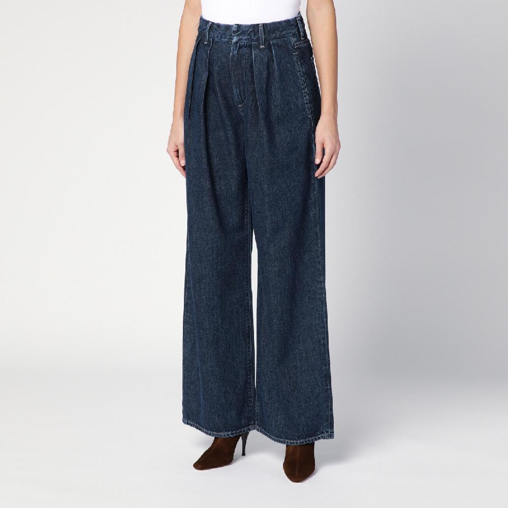 Citizens of Humanity Jeans scuro ampio con pieghe Negozio online di fabbrica
