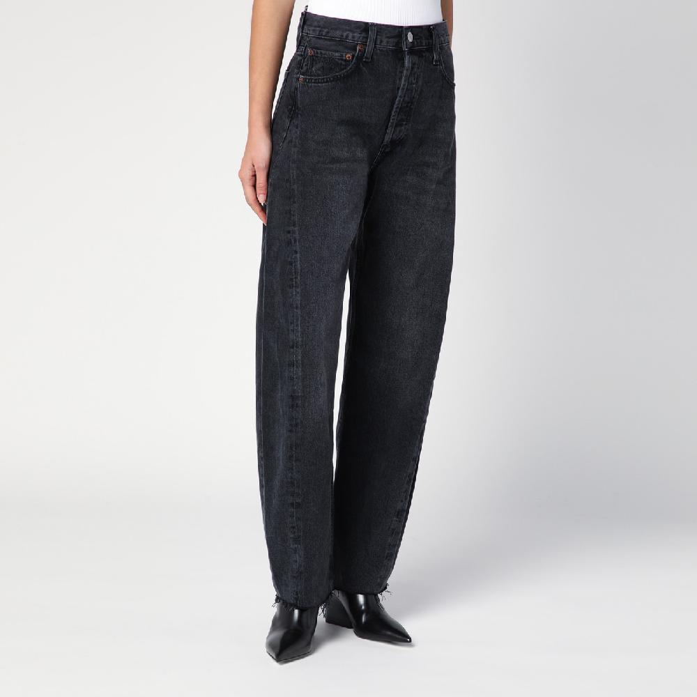 AGOLDE Jeans Luna nero in denim organico Grande vendita