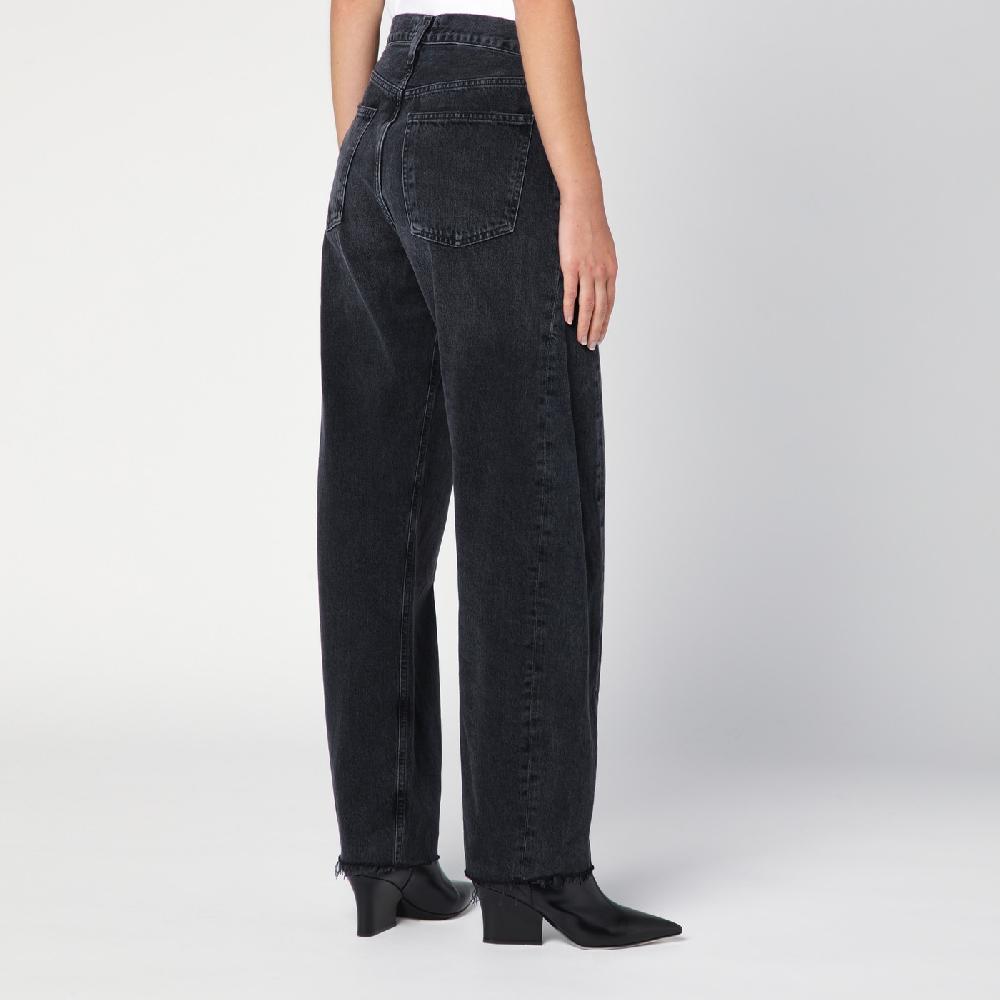 AGOLDE Jeans Luna nero in denim organico Grande vendita