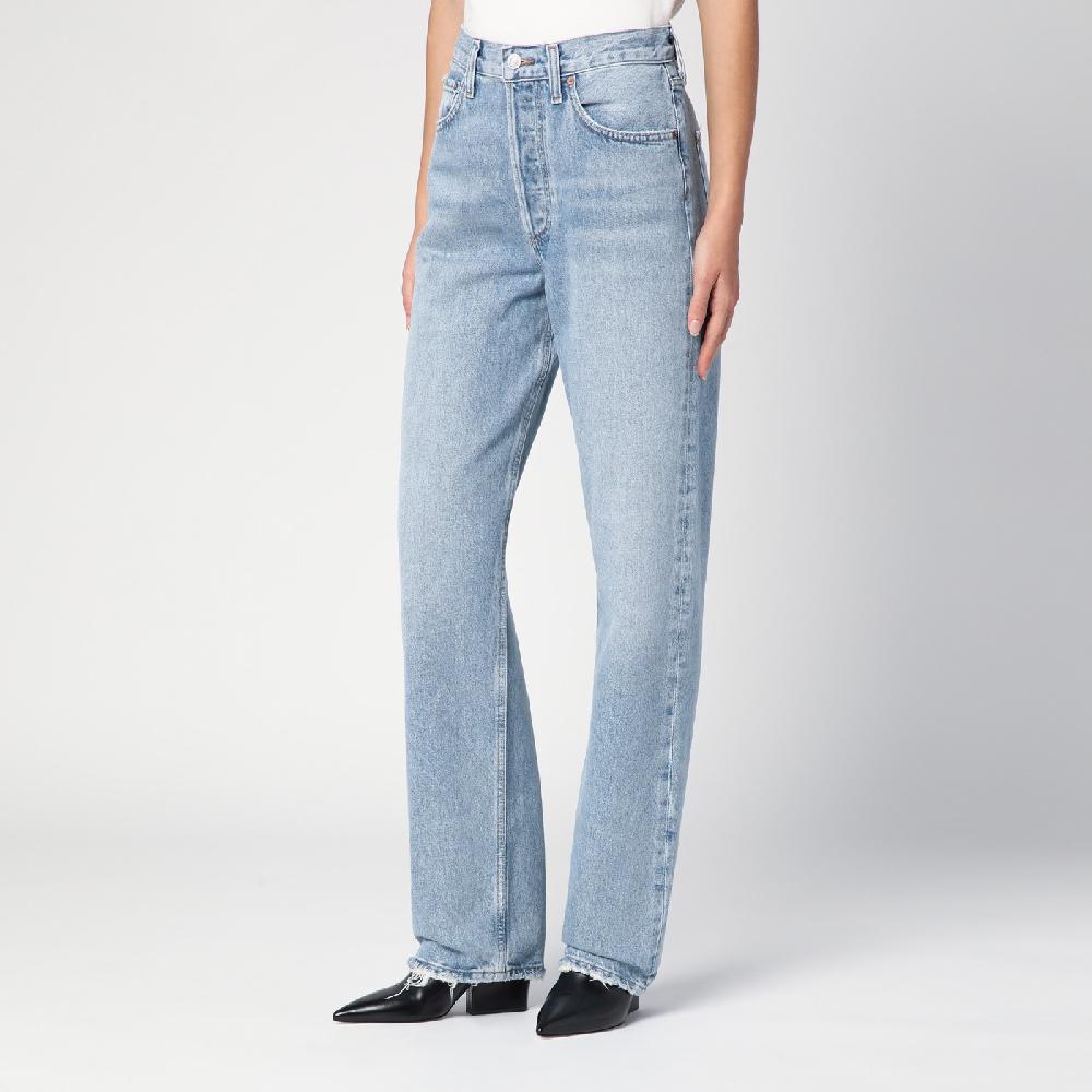 AGOLDE Jeans azzurro in denim rigenerato Flash Sale