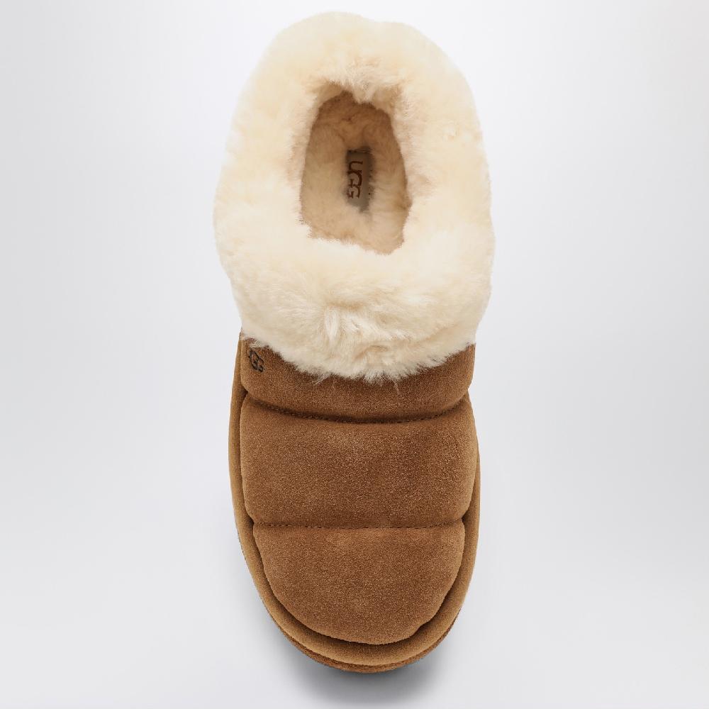 UGG Slide W Tazzlita castagna in suede Shopping online