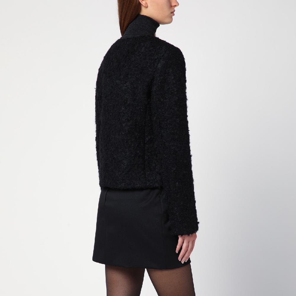 THE GARMENT Giacca Vienna nera in misto lana riciclata Vendite stagionali