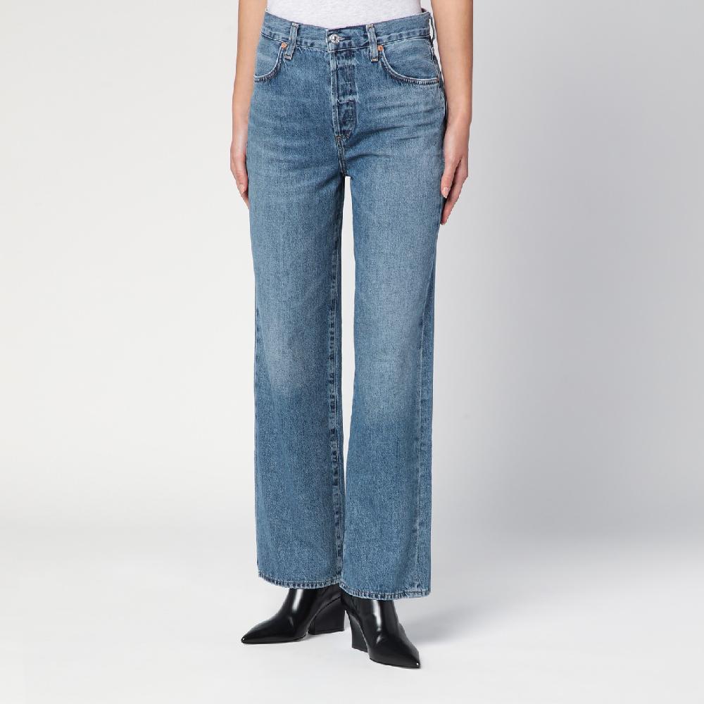 Citizens of Humanity Jeans dritto blu slavato Offerta natalizia