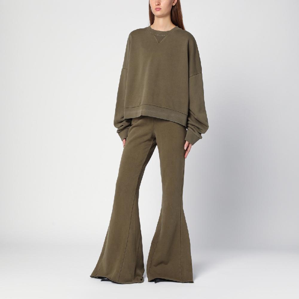 Entire Studios Felpa verde militare in cotone organico Lightning offer