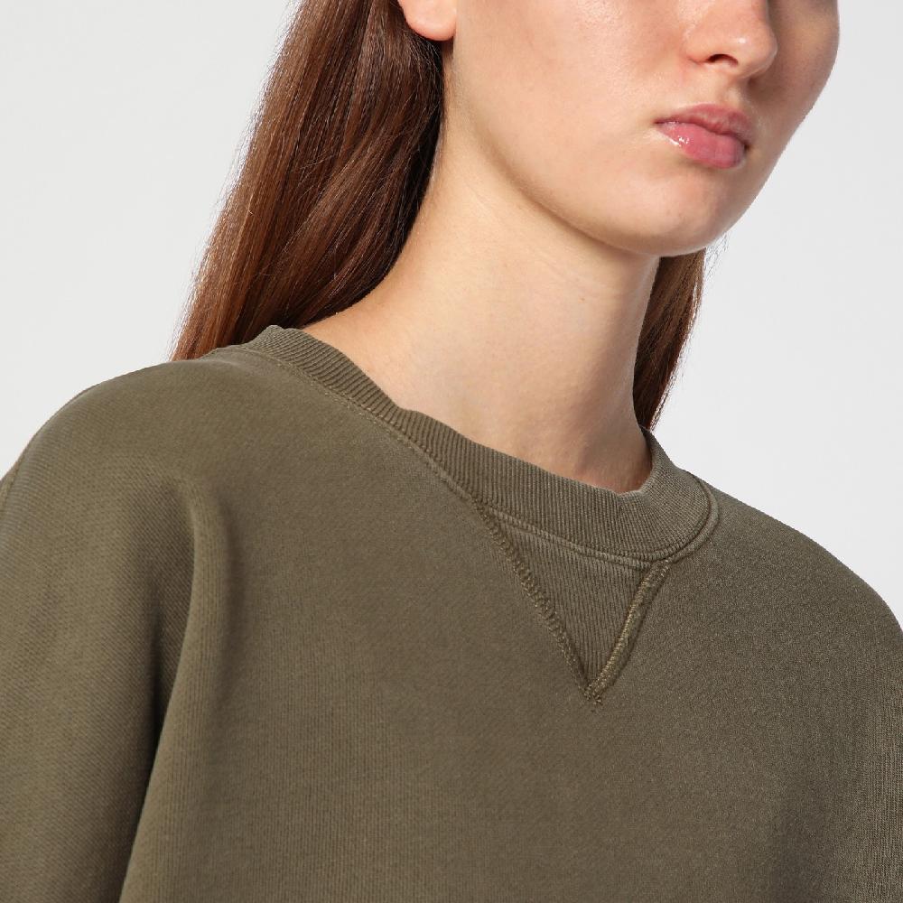 Entire Studios Felpa verde militare in cotone organico Lightning offer