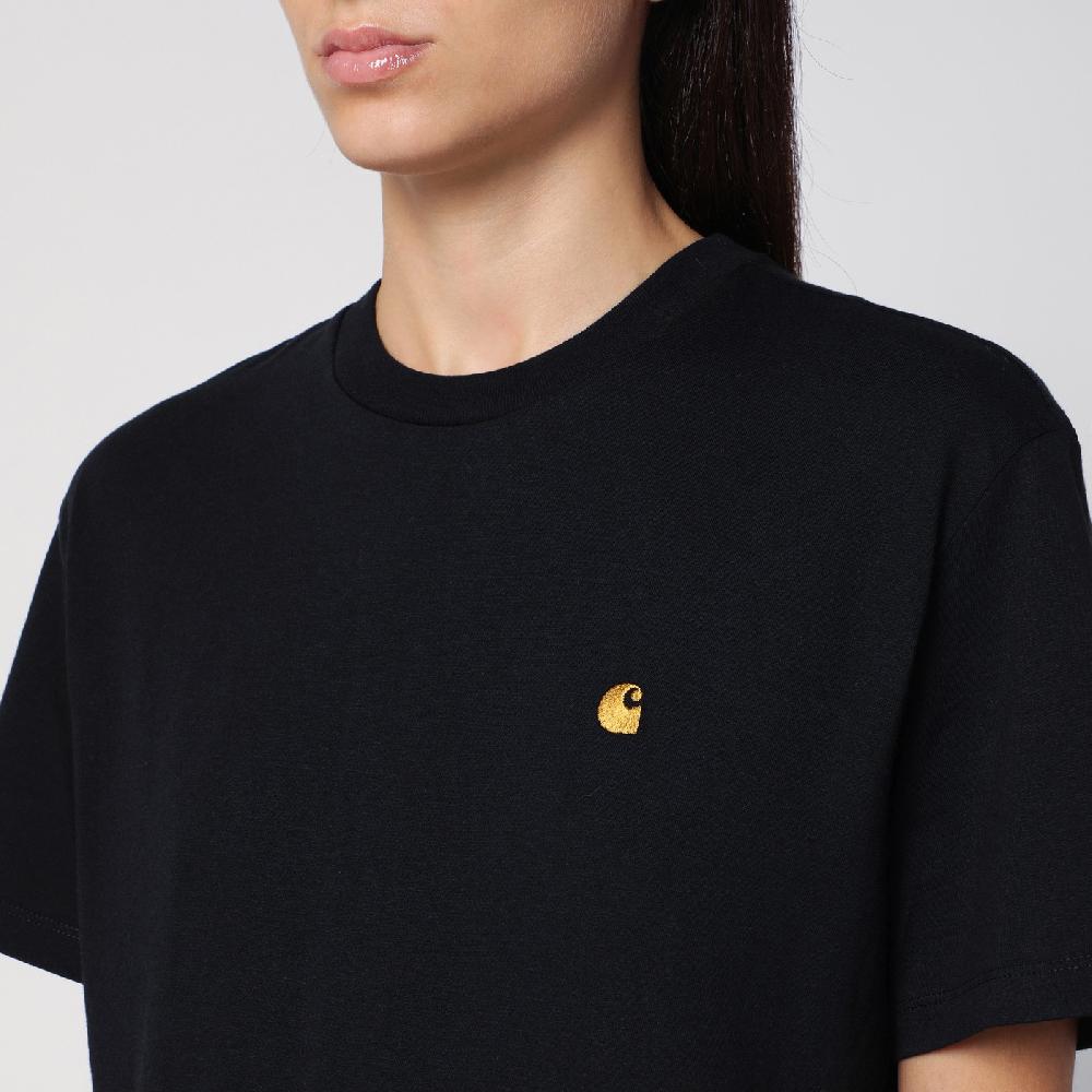 Carhartt WIP W S/S Chase T-Shirt nera Grandi sconti