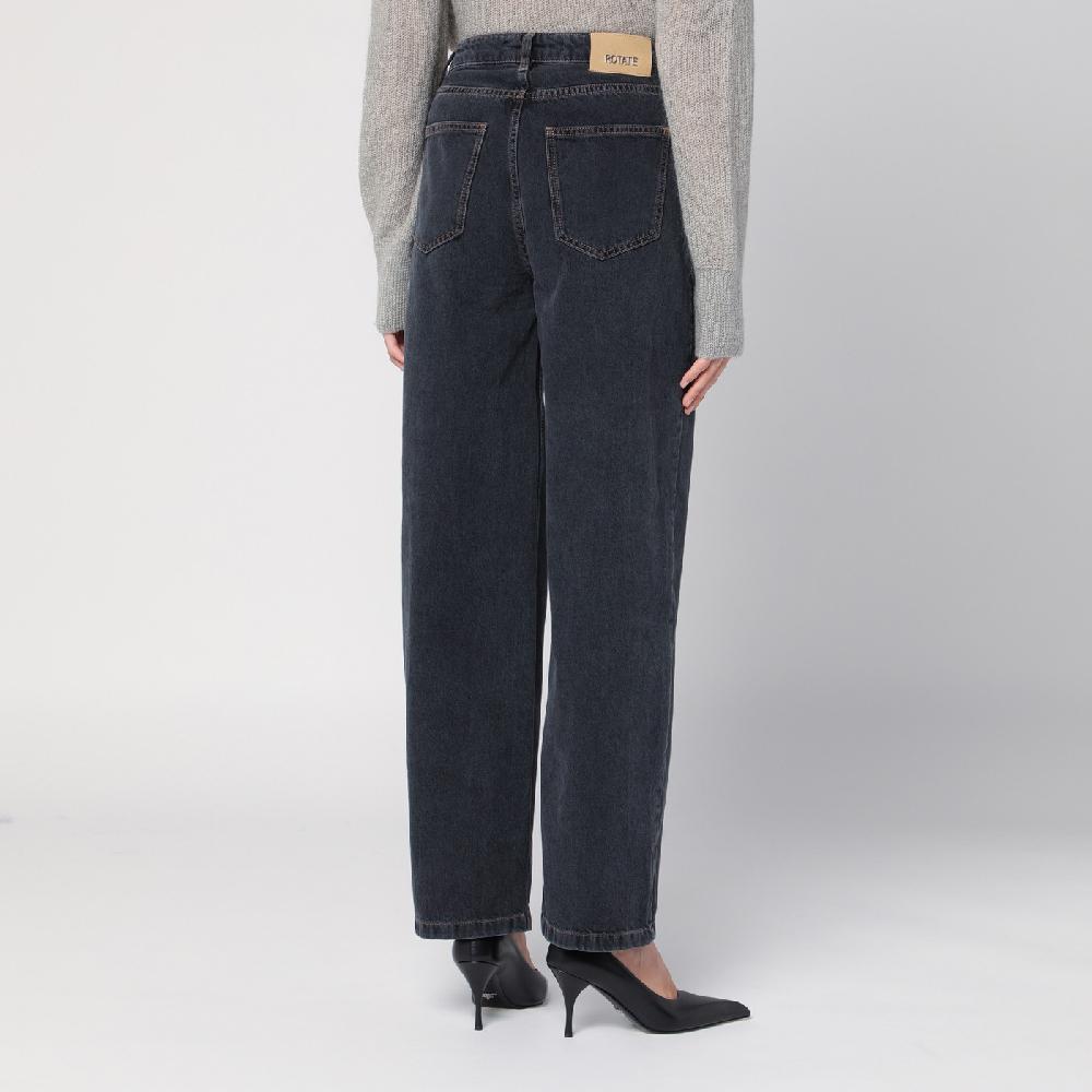 ROTATE Birger Christensen Jeans ampio grigio scuro Liquidazione