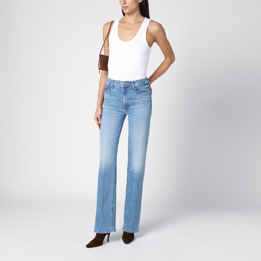 Mother Jeans slavato The Kick It Fino al 60% di sconto