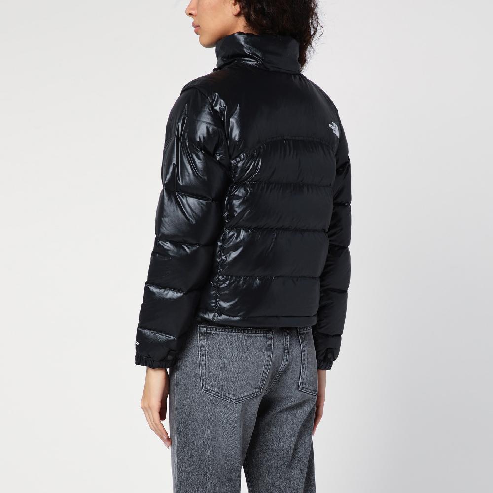 The North Face Piumino 2000 Retro Nuptse nero Spedizione Gratuita