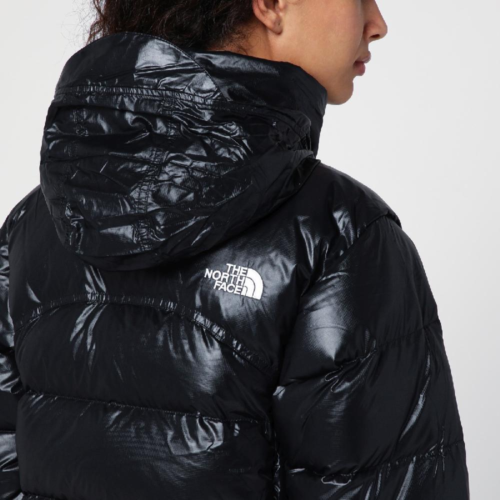 The North Face Piumino 2000 Retro Nuptse nero Spedizione Gratuita
