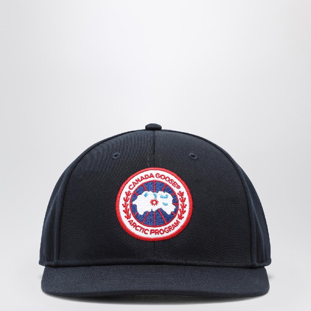 Canada Goose Cappello da baseball blu con patch Convenienza