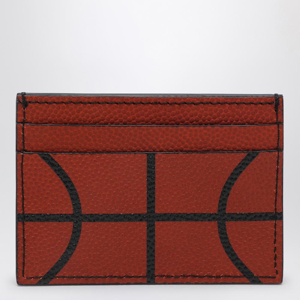 Off-Whiteu2122 Portacarte basket in pelle Presa