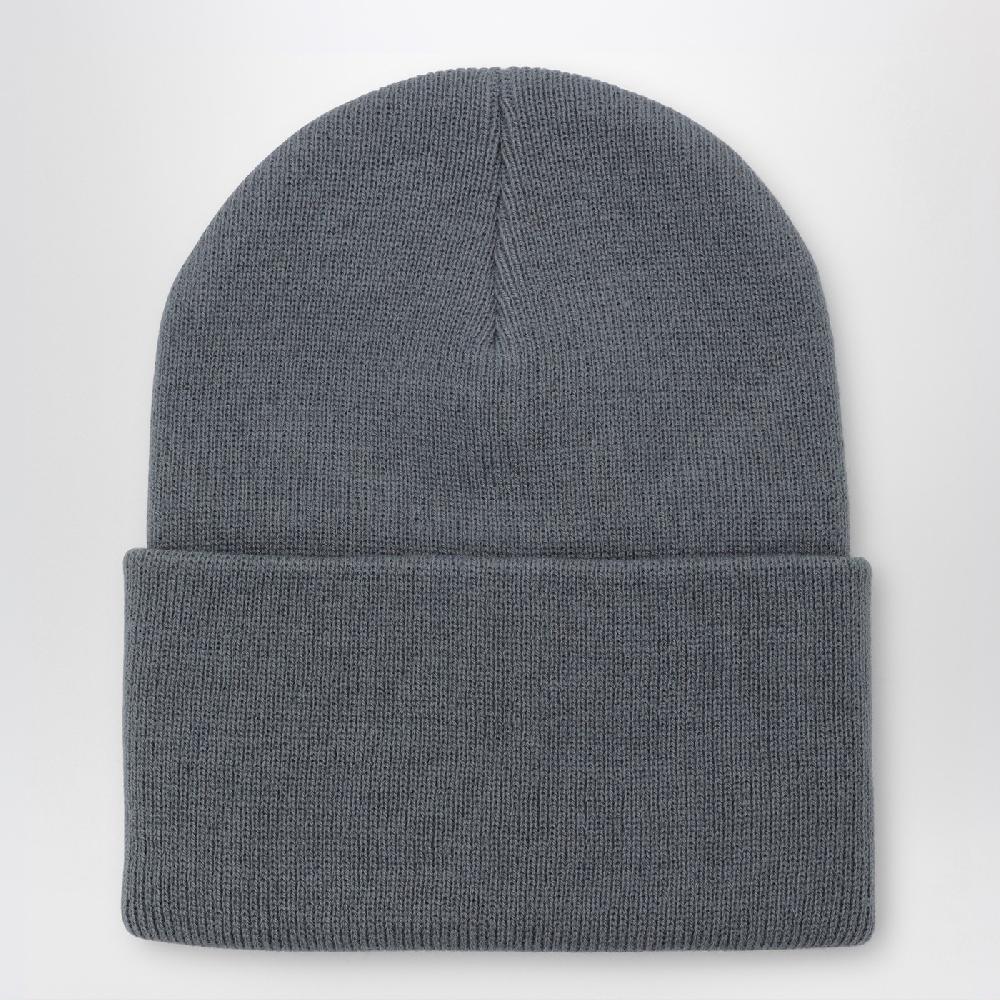 Carhartt WIP Cuffia grigia con patch logo Offerta