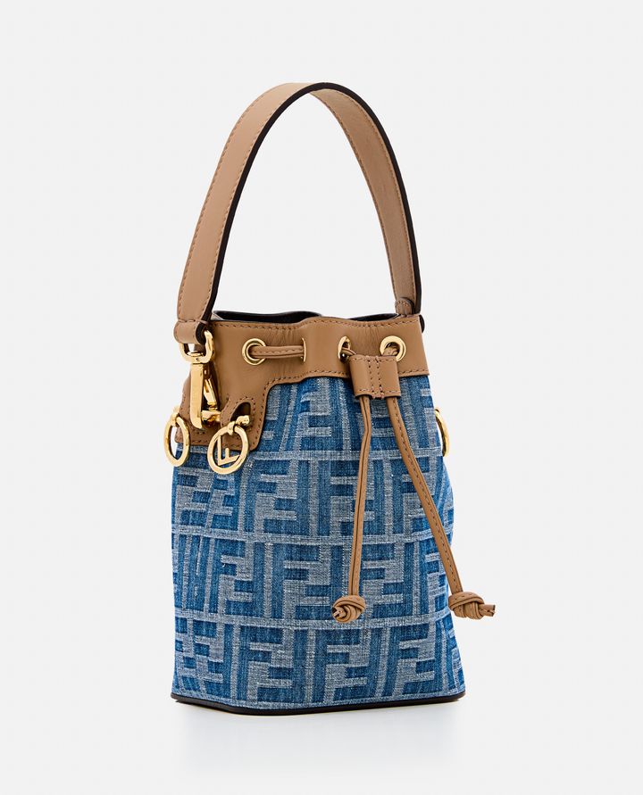 Biffi MINI MON TRESOR BORSA SECCHIELLO DENIM Hotsell