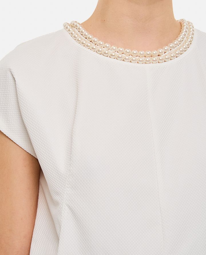 Biffi BLUSA SCOLLO PERLE Vendita