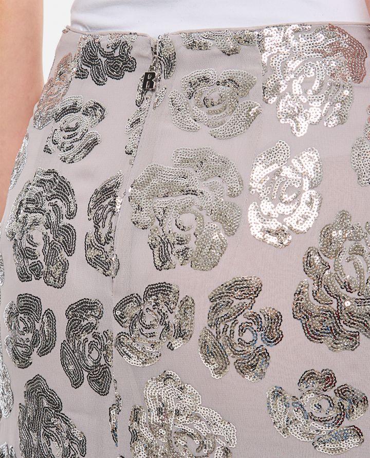 Biffi GONNA IN CHIFFON CON PAILLETTES Vendita Economica
