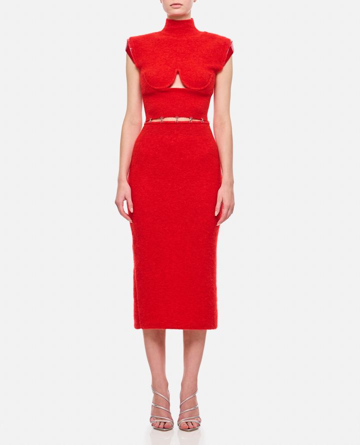 Biffi ALBINO ABITO CUT-OUT MOHAIR Vendite Flash