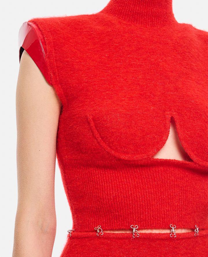 Biffi ALBINO ABITO CUT-OUT MOHAIR Vendite Flash