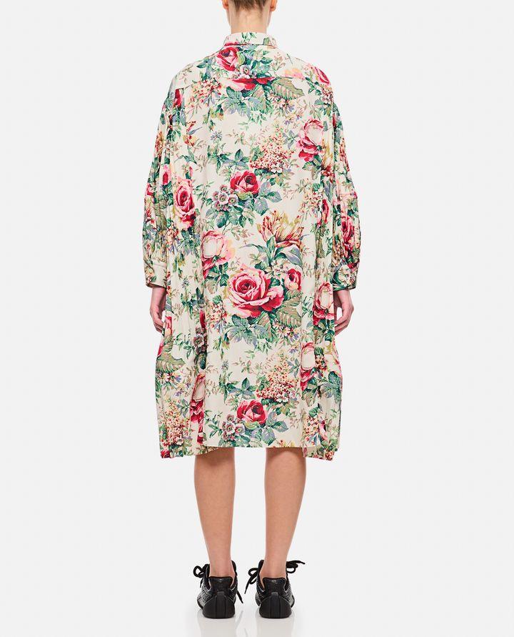 Biffi FLOWER PATTERN PRINTED SHIRT DRESS Moda