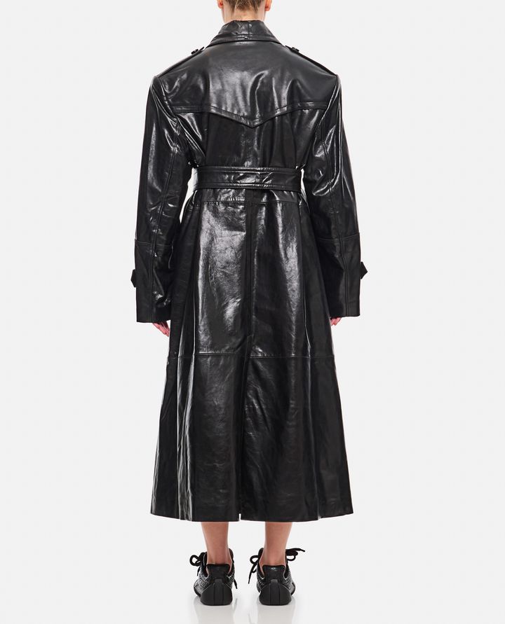 Biffi ALFEO TRENCH IN PELLE Nuovo
