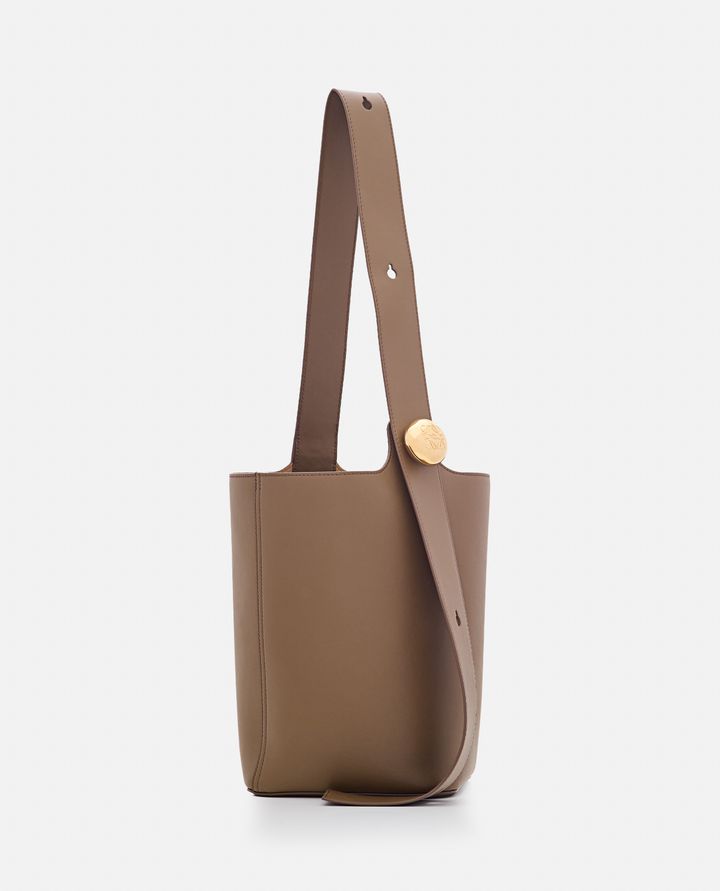 Biffi PEBBLE BUCKET MEDIO IN PELLE Sconto di tempo limitato