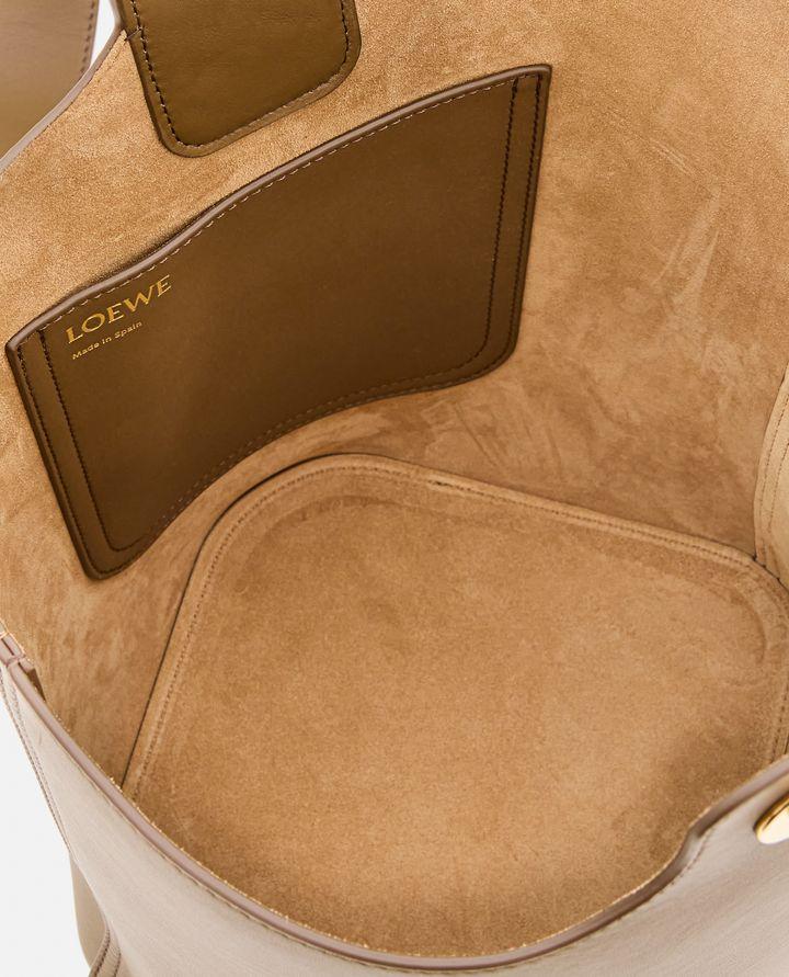 Biffi PEBBLE BUCKET MEDIO IN PELLE Sconto di tempo limitato