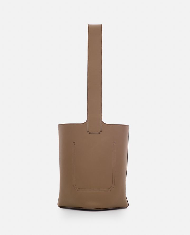 Biffi PEBBLE BUCKET MEDIO IN PELLE Sconto di tempo limitato