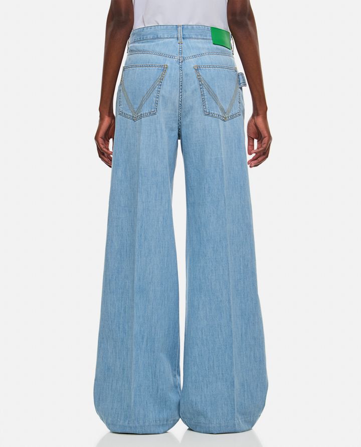 Biffi PANTALONI IN DENIM LEGGERI A GAMBA LARGA Flash Sale