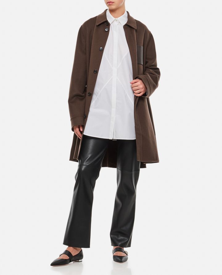 Biffi CAMICIA PUZZLE IN COTONE Ritorno libero