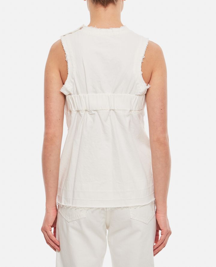 Biffi COTTON DENIM TANK TOP Fino al 65% di sconto