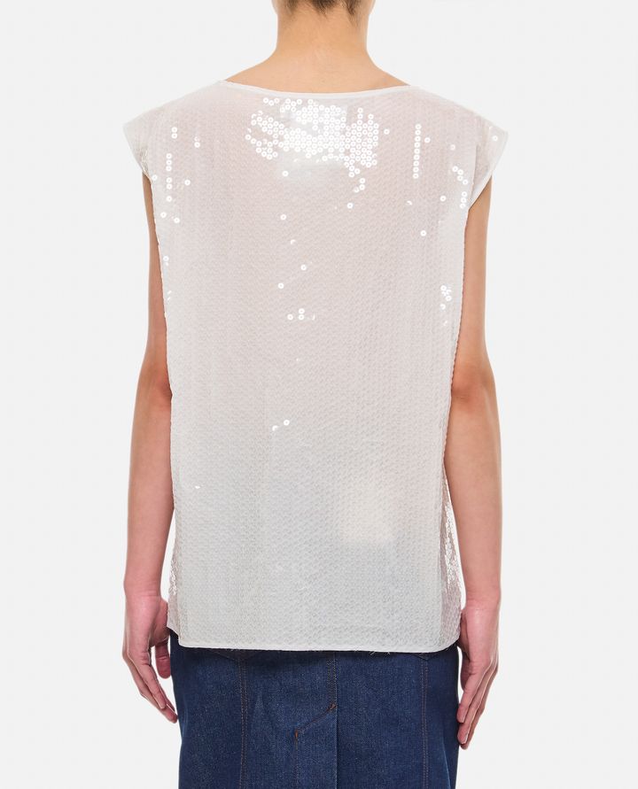 Biffi TOP CON PAILLETTES RICAMATE 2025