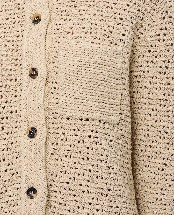 Biffi CAMICIA IN COTONE EFFETTO CROCHET Negozi Online