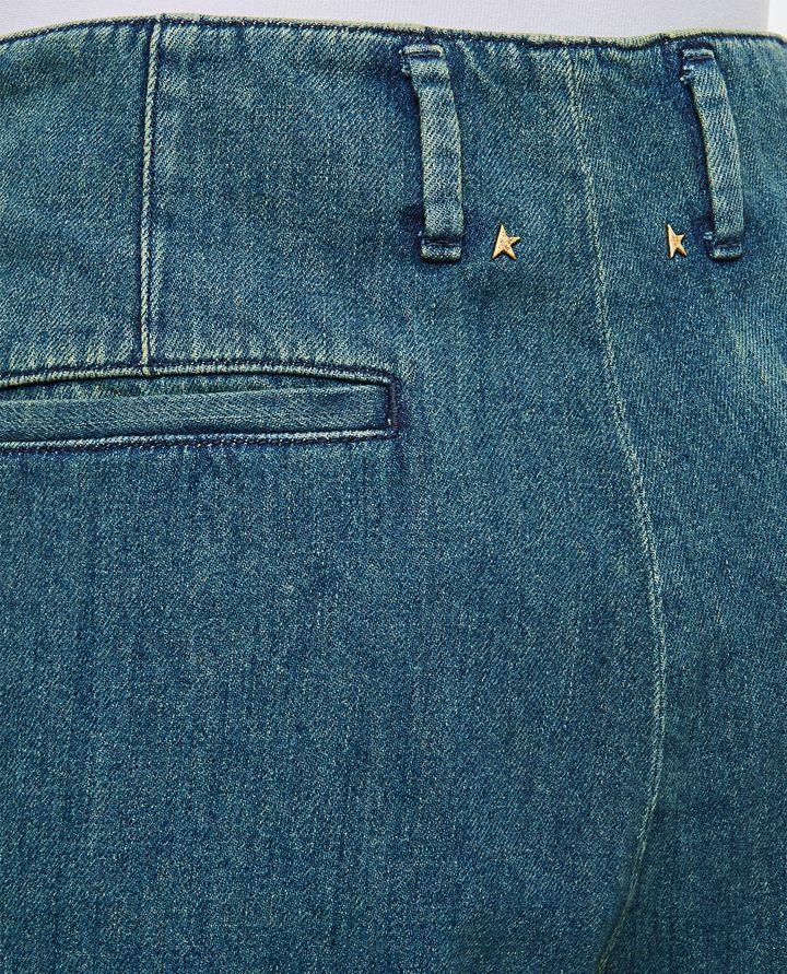 Biffi DENIM A GAMBA LARGA CON PINCES Acquista Ora