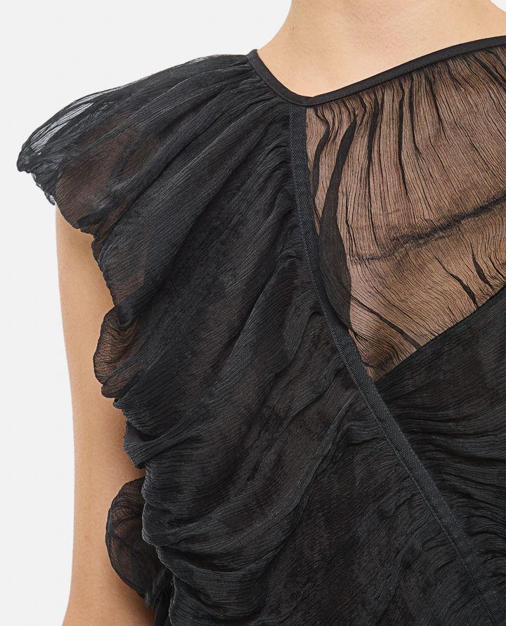 Biffi BLUSA CON ARRICCIATURA LOZEN Fino Al -60%