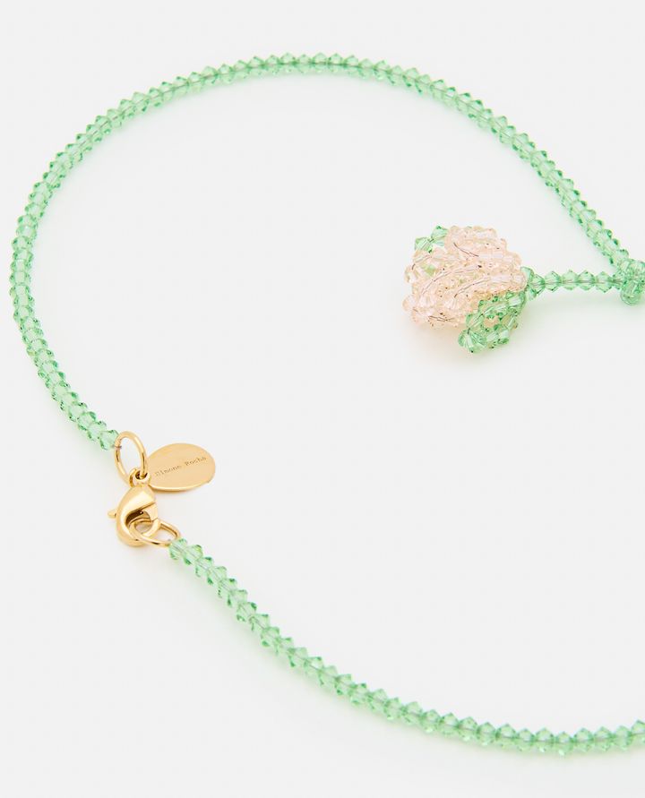 Biffi COLLANA CON FIORI IN CRISTALLO A GRAPPOLO Vendita Economica