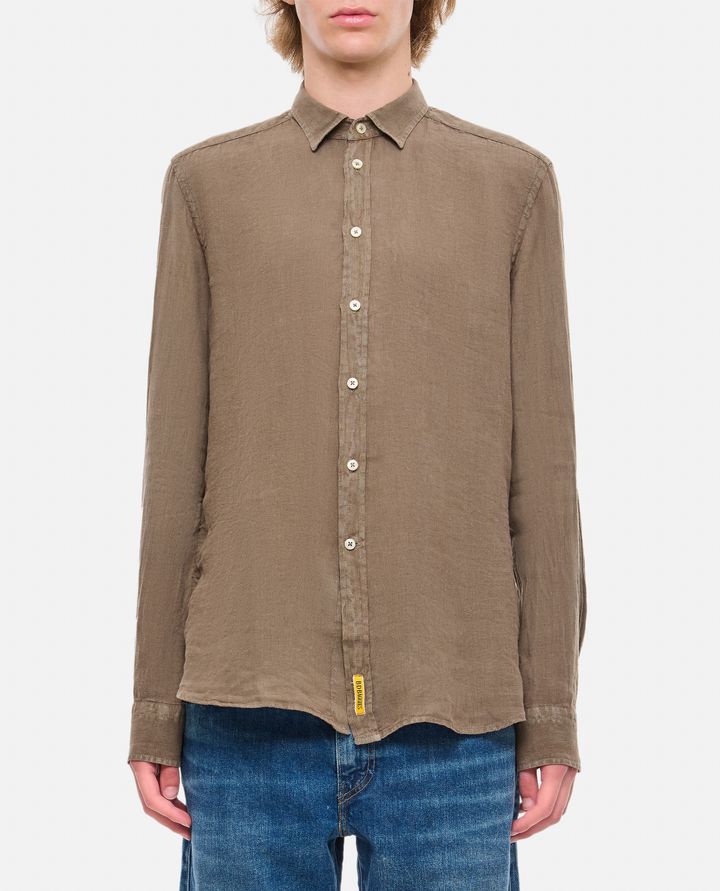 Biffi CAMICIA IN LINO Super Saving Price