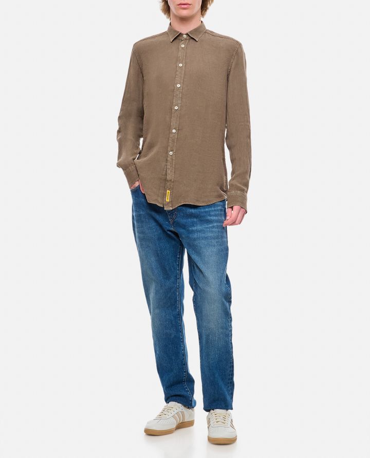 Biffi CAMICIA IN LINO Super Saving Price