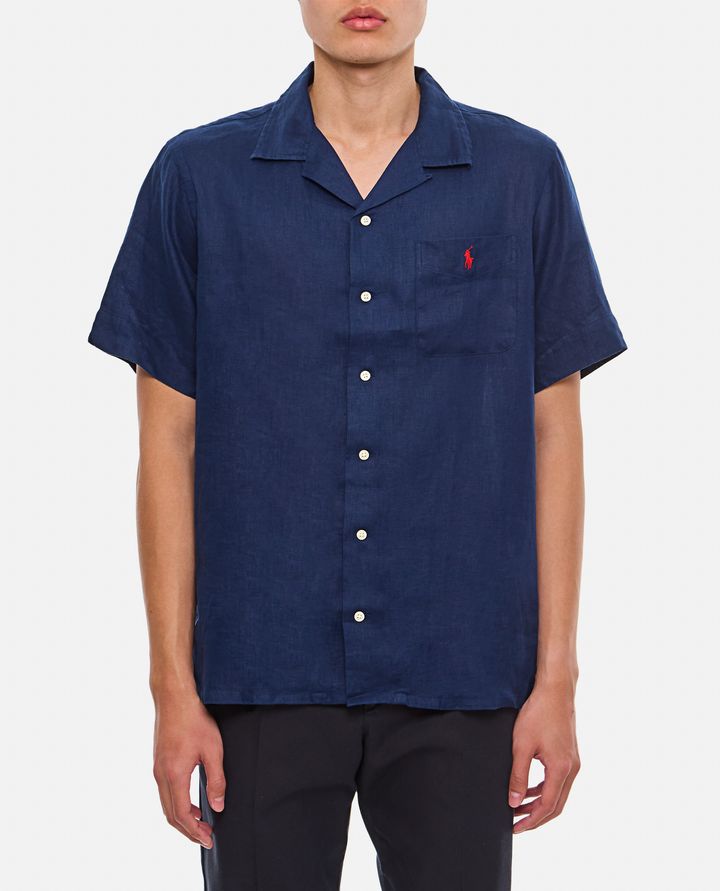 Biffi CAMICIA SPORTIVA IN LINO