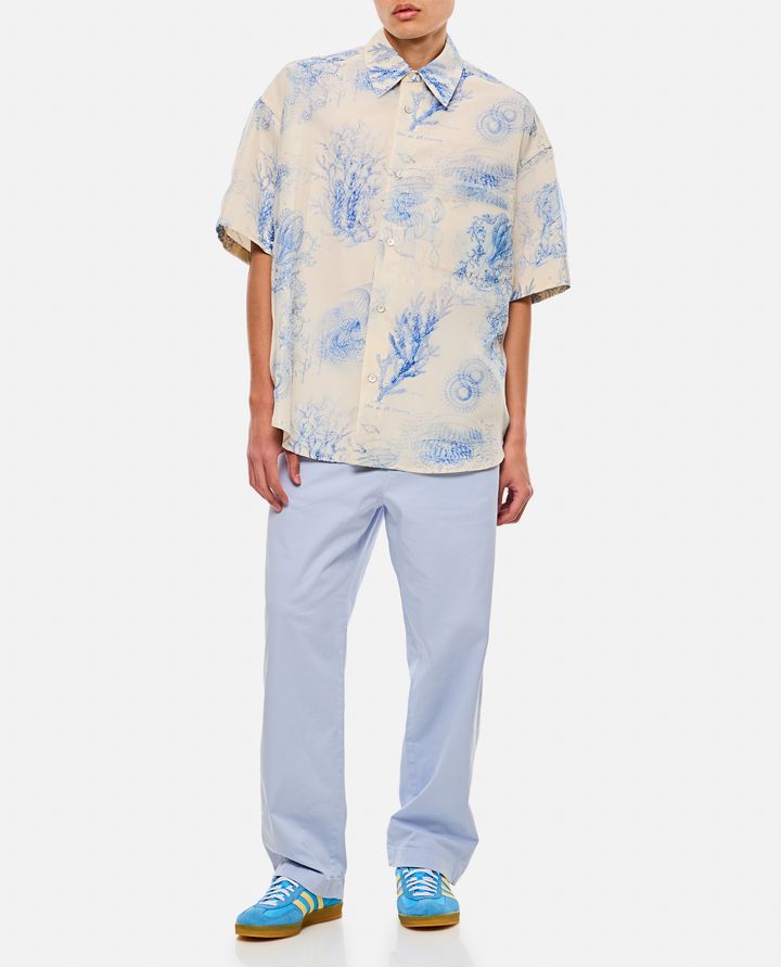 Biffi CAMICIA IN COTONE STAMPATO 50% di sconto con spedizione gratuita